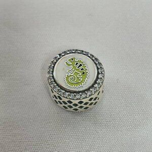 Pandora Vi Iguana- Vi Nice Charm, S925 Silver Jewelry